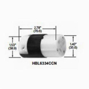 wiring device-kellems hbl6334ccn