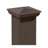 Diamond Kote® Deck Post Wrap 4 in. x 4 in. x 48" Umber  * Non-Returnable *