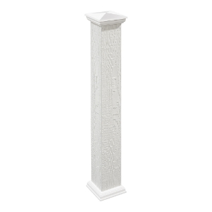 Diamond Kote Deck Post Wrap 4 in. x 4 in. x 48" White redirect to product page