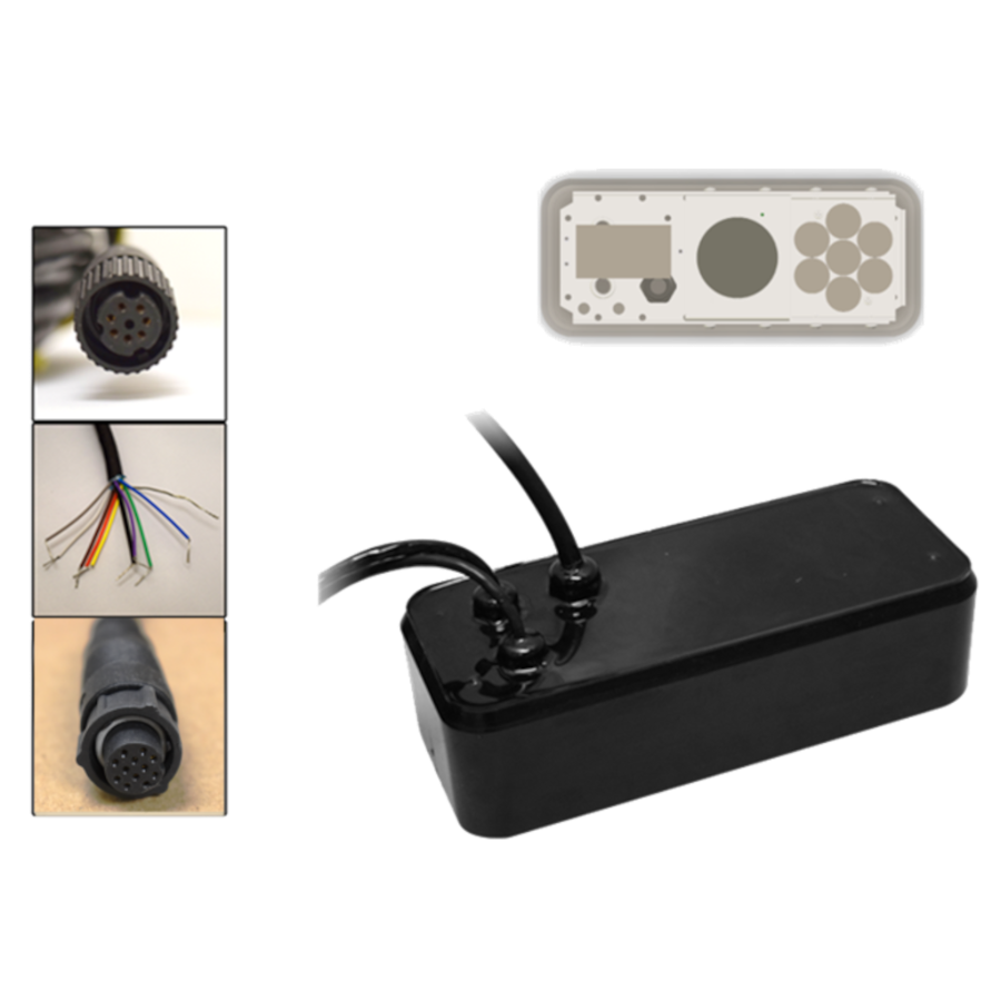 Airmar CM548 DFF3D/CHIRP COMBO POCKET MOUNT - 12P - TZT3 — 165T/265LH-PM488-12P